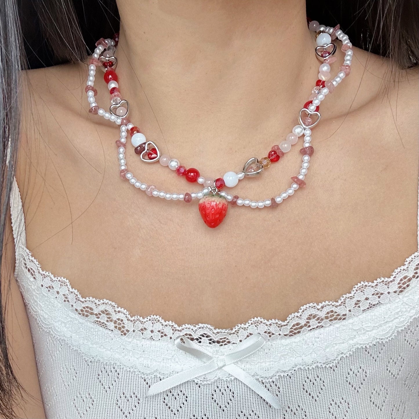 Strawberry Necklace