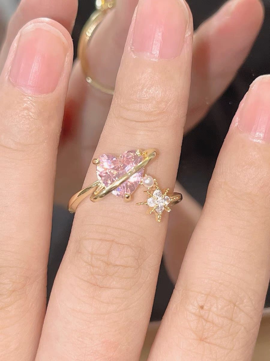 Heavenly Heart Ring