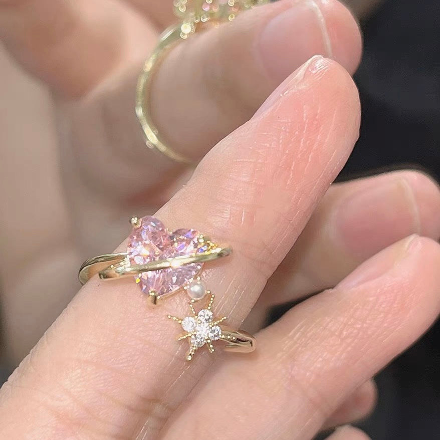 Heavenly Heart Ring
