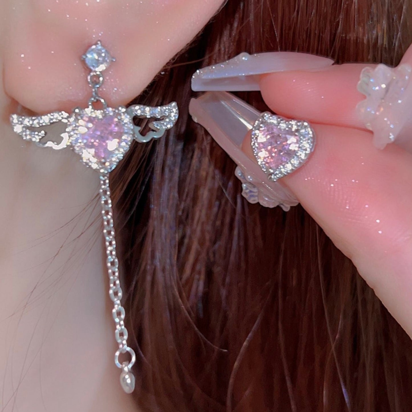 Baby Angel Earrings