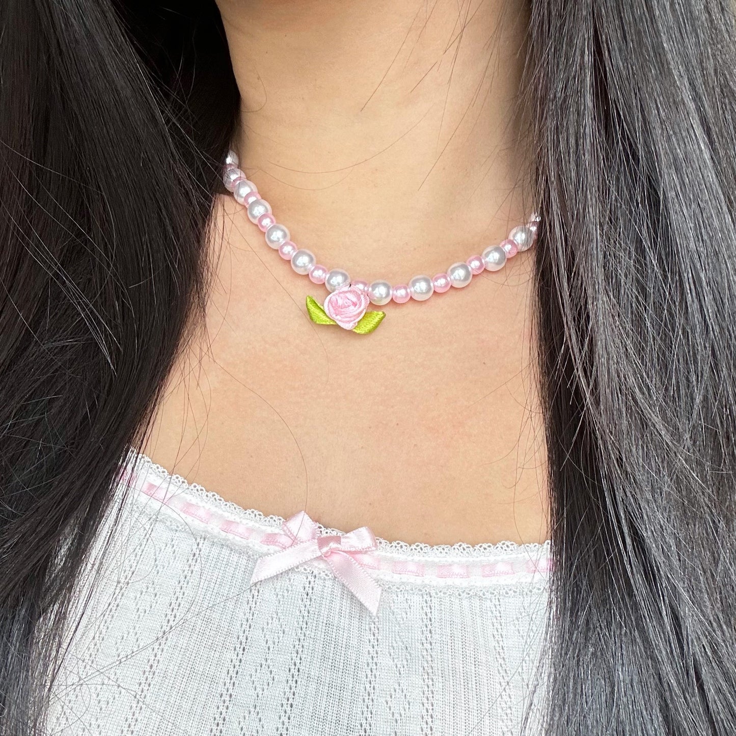 Petite Rose Necklace